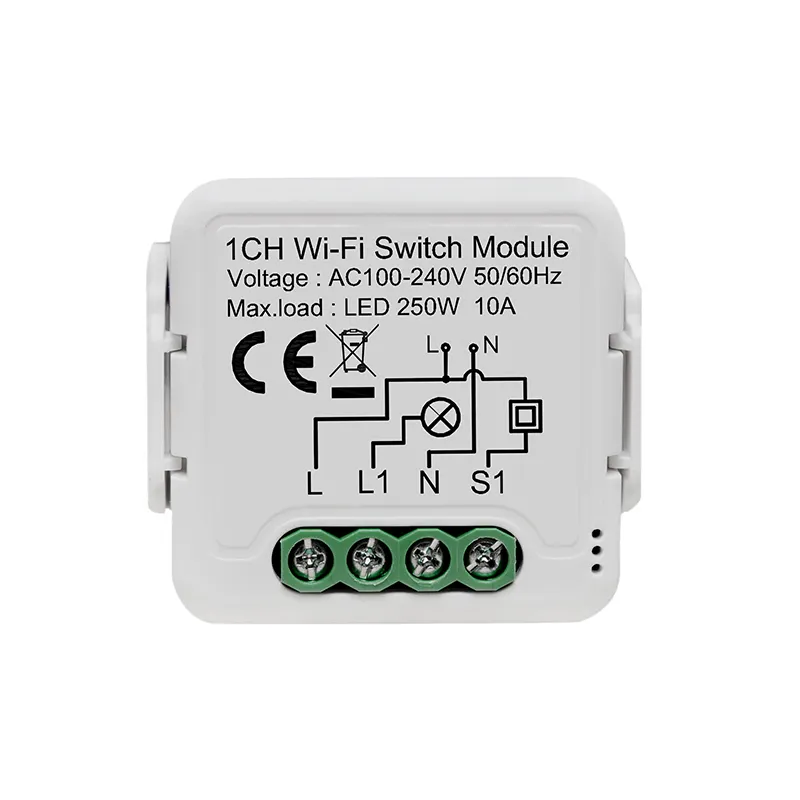 1 Gang Wi-Fi/Zigbee Switch Module