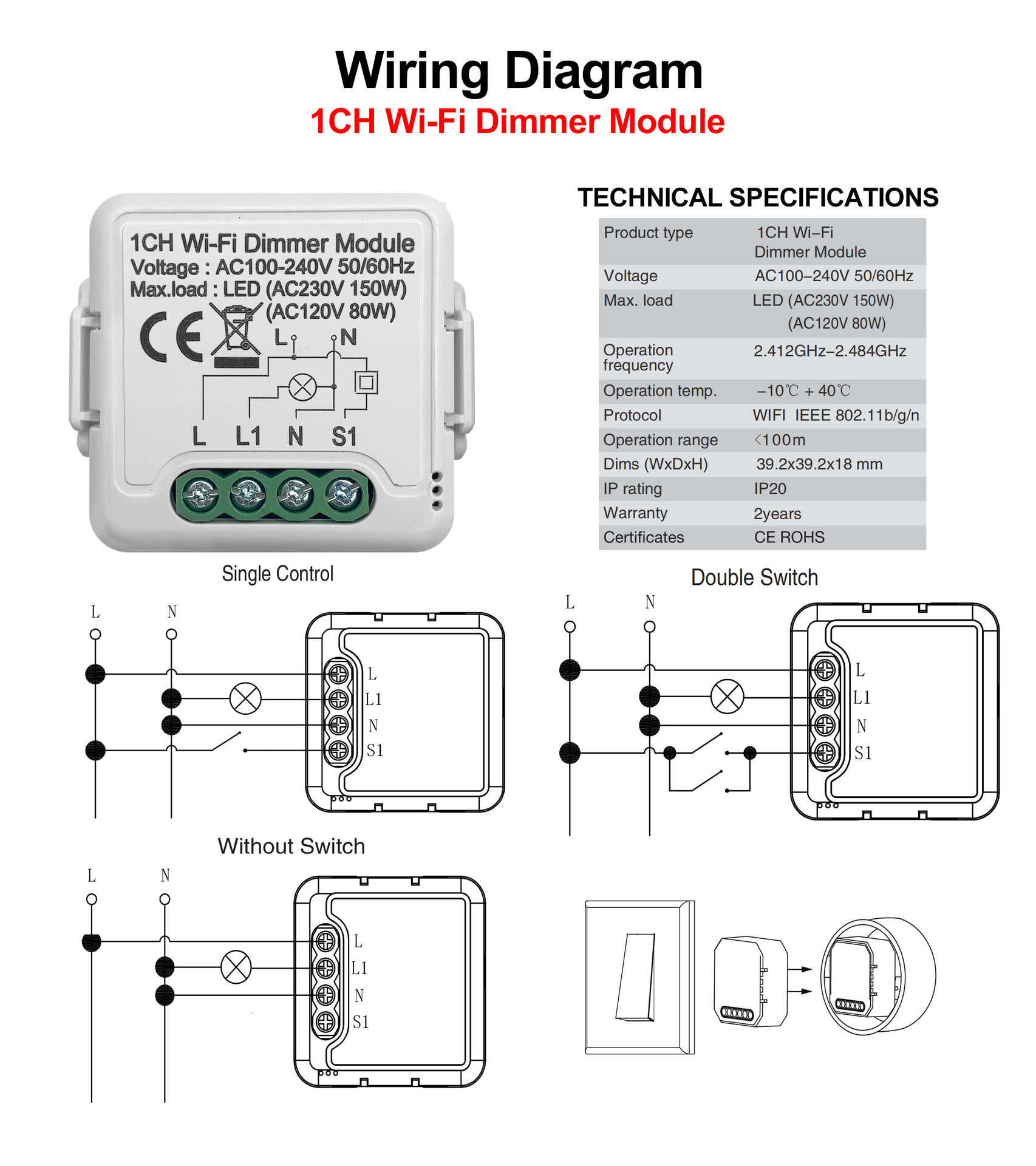 Jeans Sync and Charge USB - USB Type-C data cable